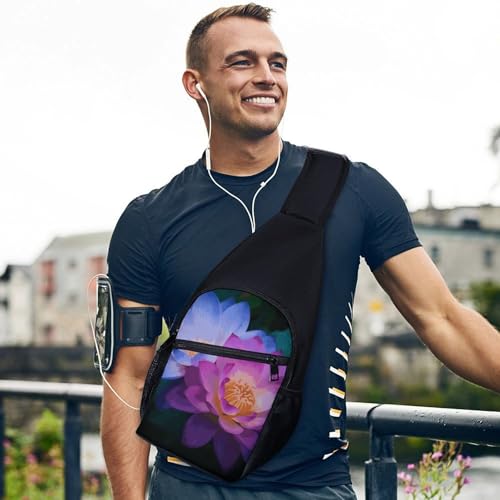 Mochila bandolera estilo casual para viaje y senderismo miniatura 3
