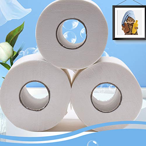 Paper Towels, Ljnuanrg Napkins Paper Rolls, Everyday Paper Napkins 4 Ply, Dinner Table Kitchen Paper Paper Towels Facial Tissues (10 roll/G)
