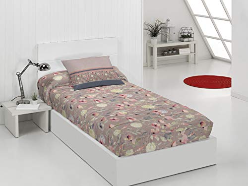 JVR Diva EDREDON Acolchado Ajustable, Poliéster, Rosa, Cama 90 CMS