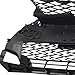 Partzer Front Bumper Grille Grill Compatible with 2021-2024 Lexus IS300 IS350 F-Sport Gloss Black W/O Camera Hole 52112-53150, 52112-53180