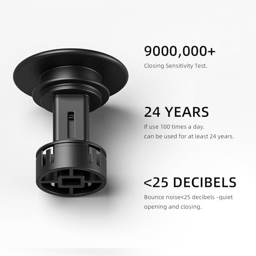 Ryuwanku Bathroom Faucet Matte Black Modern Waterfall Bathroom Sink Faucet with Single Handle Suitable for 1 or 3 Holes,Supply Deck Plate and Hose - Image 8