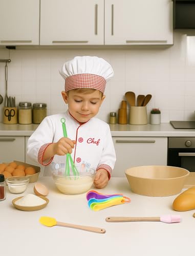 Disfraz de Chef para Niños con Sombrero miniatura 6