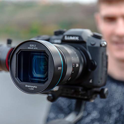 Image of SIRUI 24mm Anamorphic Lens F2.8 1.33X APS-C Camera Lens for X Mount, Blue Flare