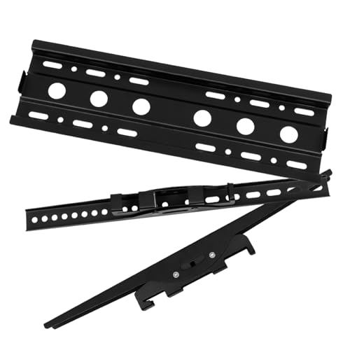 SOLUSTRE Sturdy Steel Flat/Curved Tv Wall Mount Bracket Adjustable Tv Mount Easy Install for Living Room