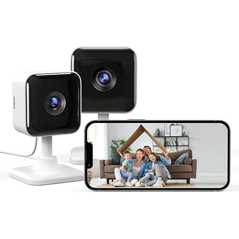 GNCC Indoor Camera 1080P with Night Vision Cover