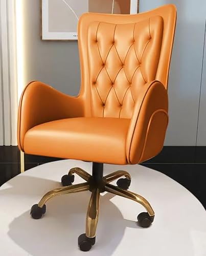 Genérico Silla de Maquillaje otomana elevable y giratoria con Respaldo, Taburete de sofá, Silla de Oficina, Asiento para Dormitorio de Estudiantes,B