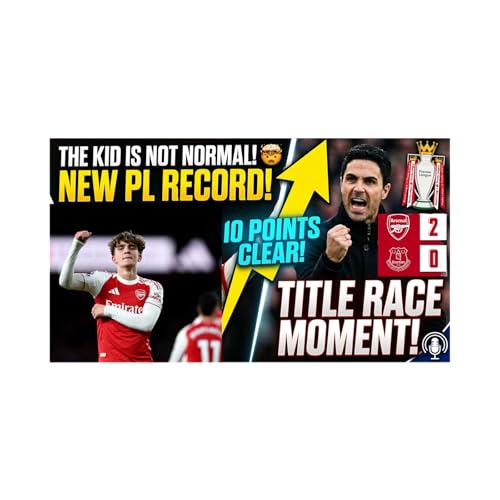 HE IS ONLY 16! 💎 Max Dowman Makes HISTORY! | Arsenal 2-0 Everton This is MASSIVE!