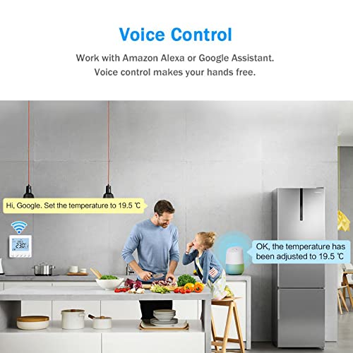 Termostato Smart Wifi,Termostato Wifi per