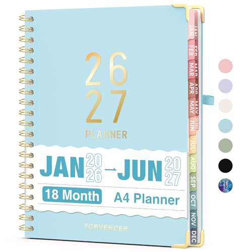 Forvencer Planner 2026-2027, 18 Month Weekly and...