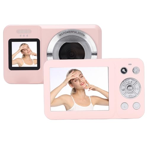 Appareil photo numérique 4K 64 MP Jiawu rose avec autofocus
