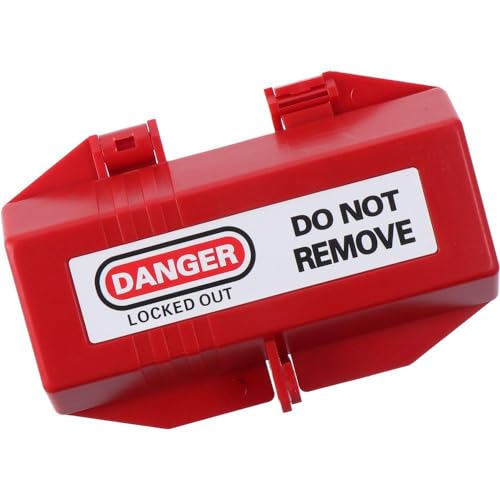 SHUATI Tampas de plugue para tomadas elétricas grau industrial anti-toque bloqueio de plugue vermelh