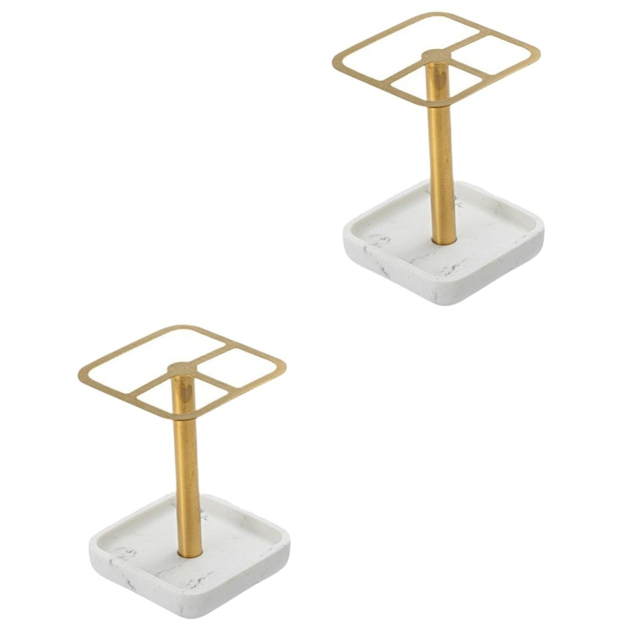 PRETYZOOM 2 Pezzi Portaspazzolino Portaspazzolino Per Uso Domestico Forniture Per La Casa Organizzatore Per Il Bagno Di Casa Porta Spazzolini Da Bagno Organizzatore Per