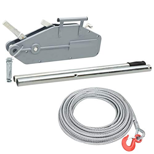 pedkit Cabrestante Elevador de Cable Cabestrante de Tracción de Cable 1600 kg