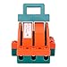 Double Throw Knife Disconnect Switch Orange Red 3P Terminal Connection Electric Supplies for Industrial Enterprises and Household Electrical Equipment (3P 32A)
