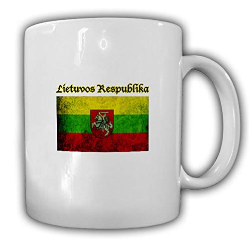 Lituanie Drapeau armoiries emblème Nostalgie – Mug Tasse # 13692