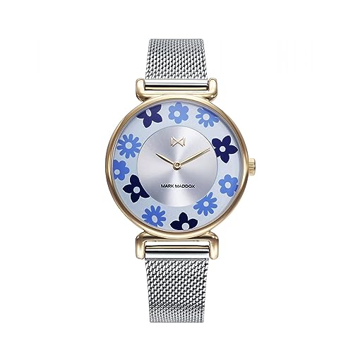 Montre Mark Maddox Midtown MM0132-60 montre acier doré cadran vert pour femme