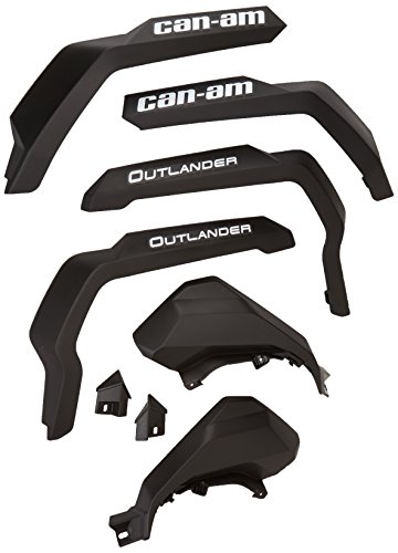 Can-Am 715001764 Black ATV Mud Guard Kit