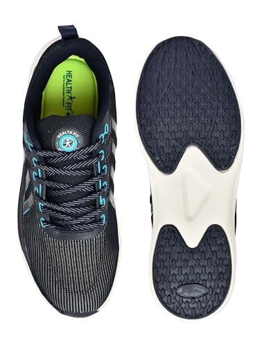 Image of Sports Shoes with Crystal Cushion Technology Lightweight Shoes Training Cricket,Gym,Comfortable Extra Max Cusion with Memory Foam Insole Running Shoes for Men HF145