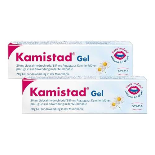 KAMISTAD Gel bei Zahnfleischentzündungen und Aphte 2x20 g