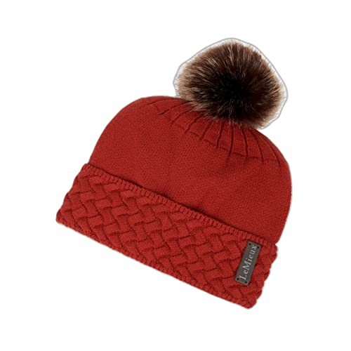 LeMieux Lola Bonnet pour femme Bleu marine | Bonnet équestre d'hiver