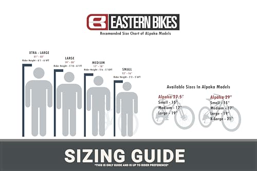 Eastern Bikes Alpaka 29" Lightweight MTB Mountain Bike, 9-Speed, Hydraulic Disc Brakes, Front Suspension Available in 4 Frame Sizes. (19", Grey) - Image 8