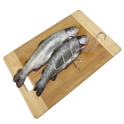 AlcoFermBrew Hooks for Smoking Fish x 5 pcs | Hooks for Fish Fillet | Meat Hooks | Smoking Hooks | Smoker Hooks | Butcher Hooks