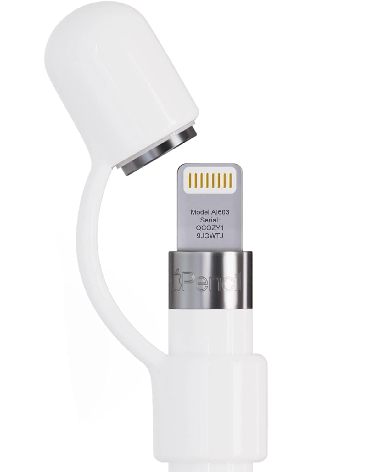 Amazon.com: Cozy Apple Pencil Cap Holder and Tether, Silicone Anti