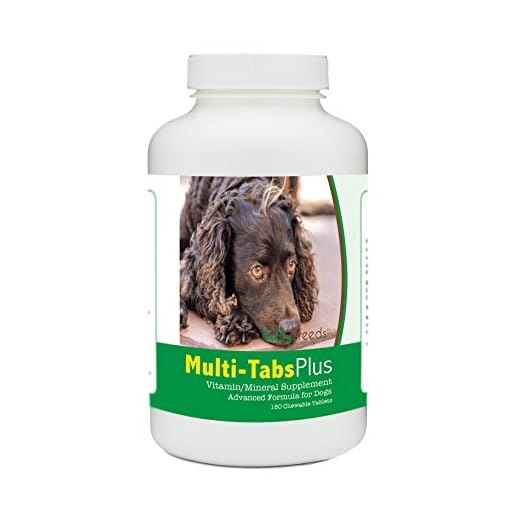 Healthy Breeds American Water Spaniel Multi-Tabs Plus Chewable Tablets 180 Count