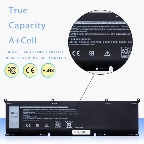 Batterie 69KF2 pour Dell XPS 15 9520 haute performance stable durable - 3