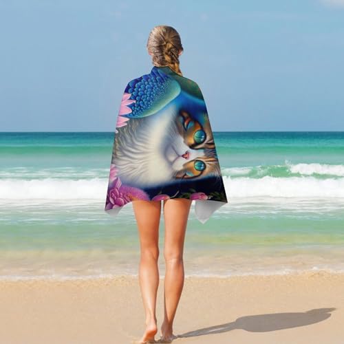 Serviette de gym et plage compacte contre l'humidité - 5