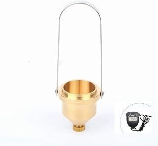Viscosity Cup Ford Paint Viscosity Test Cup 4# LND-3 + Free Stopwatch, Portable Instrument for Coating Viscosity Test
