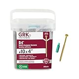 GRK R4 ProPak Multipurpose Screws, 10 by 4-Inch, 270-Count