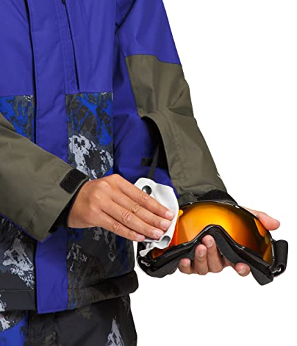 The North Face Boys' Freedom Extreme Insulated Jacket, Tnf Black Mountaintop Print, Large #TOP4