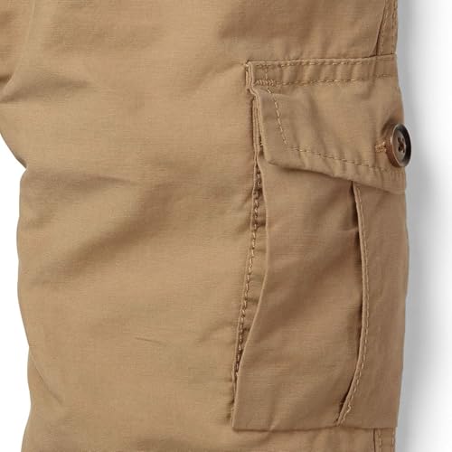 Hope & Henry Boys' Lined Pull-on Cargo Pants4