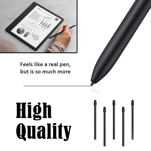 5 Pack Pen Tips for Kindle Scribe Pen,Stylus Pen Nibs/Tips for Kindle Scribe Premium Pen