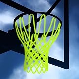 LAO XUE Nightlight Basketball Net Replacement,Luminous Outdoor Nylon Net