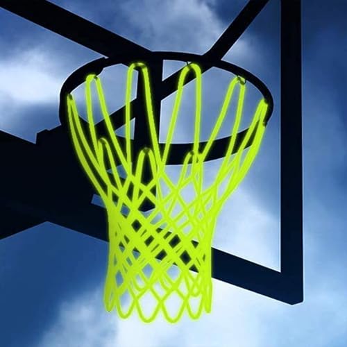 LAO XUE Nightlight Basketball Net Replacement Luminous Outdoor Nylon Net