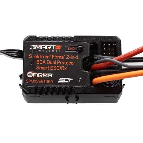 Variateur Spektrum Smart Firma 2 en 1 60A avec télémétrie en temps réel