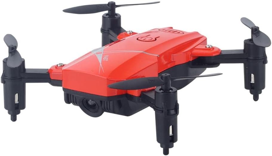 Quadcopter Professional Folding Drone with Altitude Hold, Red