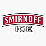 Smirnoff Ice Logo Sticker Vinyl Waterproof Sticker Decal Car Laptop Wall Window Bumper Sticker 5'