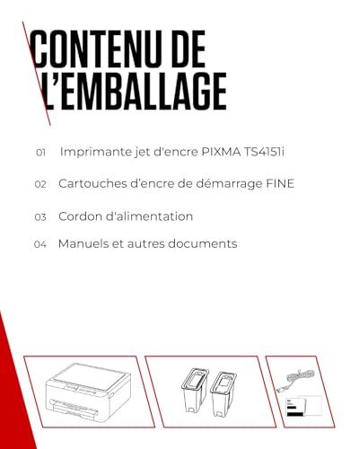 Canon PIXMA TS4151i Jet d'encre A4 1200 x 1200 DPI 14 ppm Wifi - vue 9