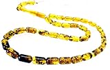 Baltic Amber 33 Islamic Prayer Beads Rosary Misbaha Tasbih/Button Beads
