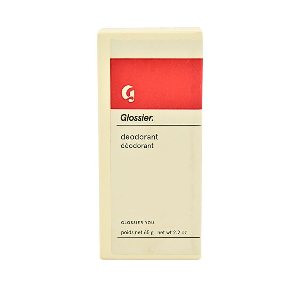 Glossier Deodorant Refillable Holiday Gift Set: Aluminum-Free Stick 2.2 oz + YOU Refill – Coconut Oil Base, Warm & Spicy