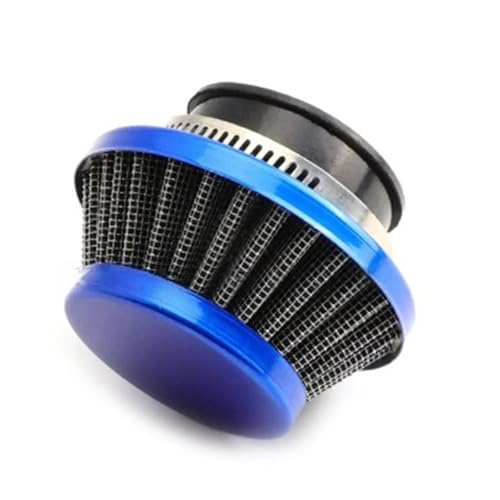 Filtre à air carburateur 44 mm bleu pour pocket bike et mini dirt 49cc