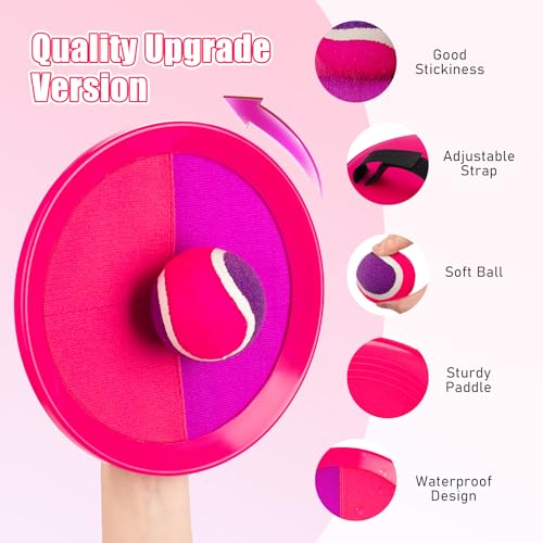 Toss and Catch Ball Game - Ideal Outdoor Beach, Pool & Yard Toy for Toddlers and Kids Ages 4, 5, 6, 7, 8+, Perfect for Boys Girls - Great Birthday Gift & Stocking Stuffers - Image 6