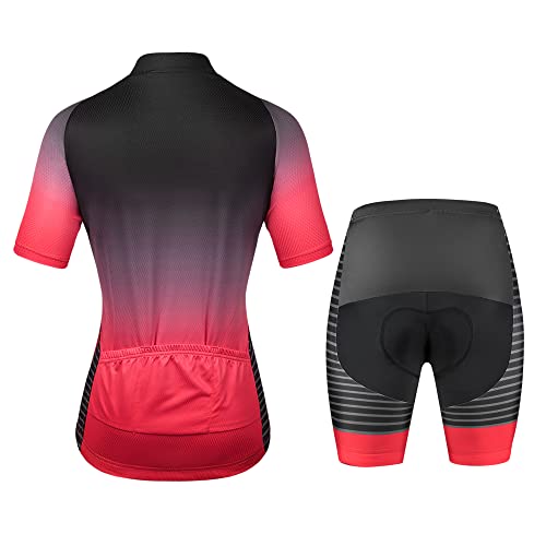 Conjunto de shorts femininos para ciclismo de verão respirável Mountain Road, 1, 4G