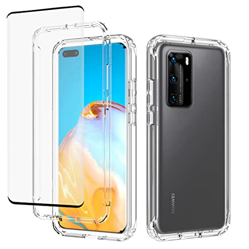 Coque Huawei P40 Pro en cristal pur et protection écran premium