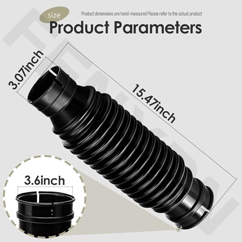 FENXDN Leaf Blower Flex Tube 580693004 w/Attachment for Ryobi BP42 RYBP42 RY08420 Backpack Blower, Easy to Install