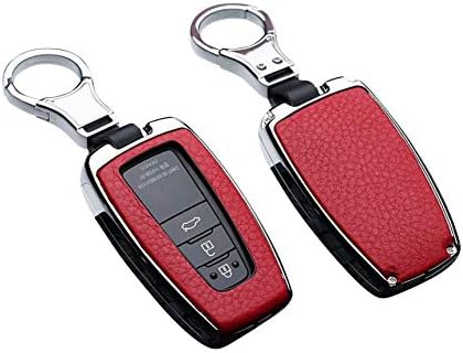 Amazon トヨタ スマートキーケース 車 キーホルダー C Hr プリウス クラウン 50系 カムリ 70系 防水 オシャレ カッコイイ 赤 キーケース キーホルダー 車 バイク
