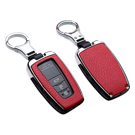Amazon トヨタ スマートキーケース 車 キーホルダー C Hr プリウス クラウン 50系 カムリ 70系 防水 オシャレ カッコイイ 赤 キーケース キーホルダー 車 バイク
